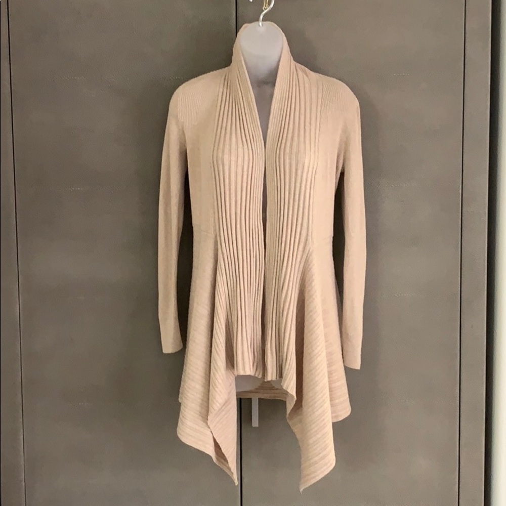 White House Black Market Draped Cardigan XS